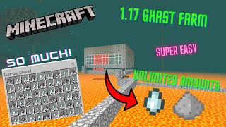 Simple 120 Ghast Farm Java and Bedrock [upl. by Rediah53]