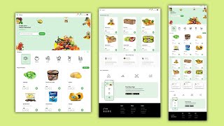 Vuejs  Vuetify JS How to create a Responsive EGrocery Website System  Grocery eCommerce Website [upl. by Rhpotsirhc]