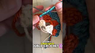 Crochet Tutorial Triangle or Half Granny [upl. by Hanyaz]