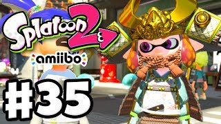 Splatoon 2  Gameplay Walkthrough Part 35  Amiibo Samurai Gear Nintendo Switch [upl. by Walley428]