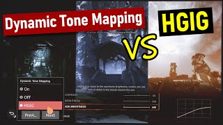 LG OLED Dynamic ToneMapping On or Off vs HGIG Which is Best for PS5 Xbox Series X Gaming [upl. by Anuahs]