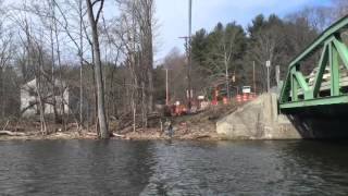 225 inch brown trout kinderhook creek New York [upl. by Annala]