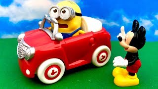 Myszka Miki i Minionki po Polsku ☺ Oddajcie moje Auto ☺ Bajka dla Dzieci [upl. by Neala363]