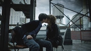 Selina Kyle  amp Bruces clone kiss Gotham 3x04 5  5 [upl. by Devy]