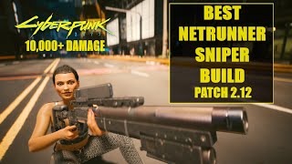 Best Netrunner Sniper Build in Cyberpunk 2077 212 [upl. by Odysseus809]