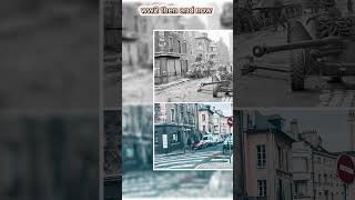 Ww2 then and now Dday Normandy 1944 to 2024ww2ddaynormandyarmybritishhistoryshortsytshorts [upl. by Ettennan697]