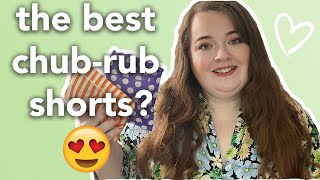 THE BEST PLUS SIZE CHUB RUB SHORTS  Snag Tights Review [upl. by Iror263]