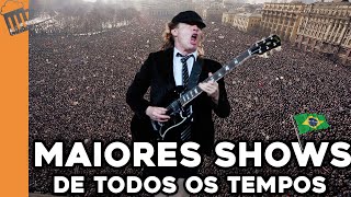 OS MAIORES SHOWS DE TODOS OS TEMPOS  TUPFS 162 [upl. by Dier72]