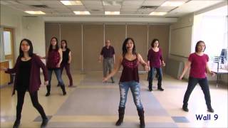 A Little Love Worth Waiting 4  Line Dance Dance amp Teach [upl. by Atselec]