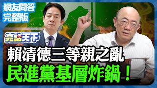 20250227《完整版網友問答》賴清德三等親之亂 民進黨基層炸鍋【亮哥精選｜郭正亮】 funseeTW GuovisionTV [upl. by Stuppy]