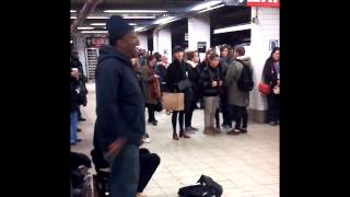 Mike Yung  Bump N Grind R Kelly NYC Subway Cover [upl. by Souza]