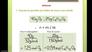 Calcul du rendement dune synthèse [upl. by Anitnerolf]