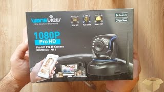 Unboxing Wansview IP Camera NCM625GA [upl. by Dyraj]