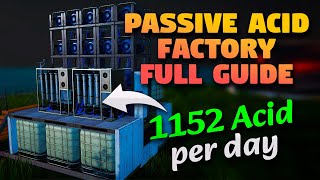 Passive Acid Farm Guide ♻  1152 Acid per Day  ONCE HUMAN [upl. by Ierna]