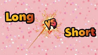 Long v Short challenge ✨which one do you like longvsshort [upl. by Attalanta622]