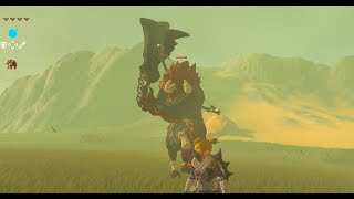 【ゼルダの伝説 ブレス オブ ザ ワイルド】 ライネル オマエ タオス [upl. by Nigel]