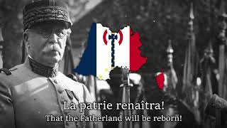 Rare Marechal nous voilá amp La Marseillaise  Anthem of Vichy France [upl. by Ativak]