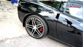 0510 Black Chevy Corvette on 20s22s  HD [upl. by December]