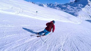 SKIGEBIETSTEST das SPORTLICHSTE Skigebiet  SILVRETTA MONTAFON im Test [upl. by Eiramllij]