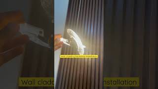 Wall cladding Installation process [upl. by Nayb]