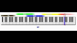 My Vocal Range Across The Entire Piano 73 octaves [upl. by Engedi442]