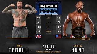 MICK TERRILL vs LORENZO HUNT Full Fight BKFC [upl. by Almap60]