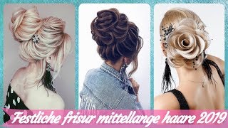 🍓 Die neue 20 Ideen zu festliche frisur mittellange haare 2019 [upl. by Rodriguez]