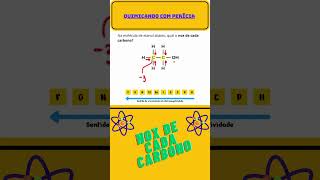 COMO CALCULAR O NOX DE COMPOSTOS ORGÂNICOS quimicamengarda enem shorts nox etanol [upl. by Voccola954]