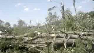 Tornado Damage Rt 16 Ossipee NH [upl. by Trudie]