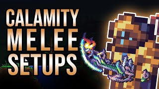 The Best Melee Setups for Terraria Calamity Mod Terraria Class Setup Guide [upl. by Novoj]