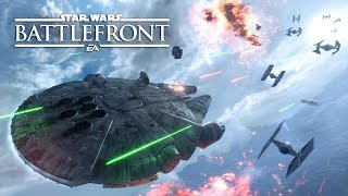 Star Wars Battlefront Tryb Eskadra  wideo z rozgrywką [upl. by Traggat725]