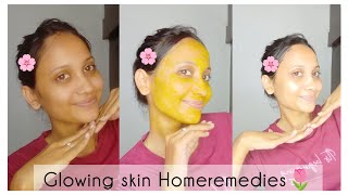 How to get clear amp Glowing skin🌷✨  Easy skin care tips amp remedies  Homemade Face Pack  dry skin [upl. by Tterrag]