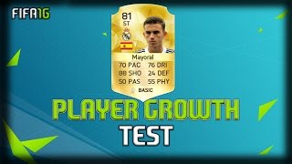 FIFA 16  Borja Mayoral  Growth Test [upl. by Ikiv]