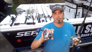 Rods and Reels for Striper fishing EVERY type we use and WHY [upl. by Reid]