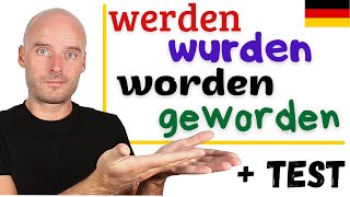 werden wurden geworden worden  ALLES in einem Video  Deutsch lernen [upl. by Arramahs]