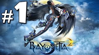 Bayonetta 2 Walkthrough Part 1  Love at First Play Intro amp Prologue Lets Play [upl. by Dorkus872]