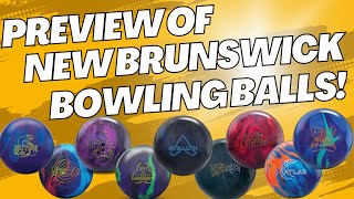 Summer Brunswick Releases Preview of ALL 9 NEW BOWLING BALLS [upl. by Malcolm24]