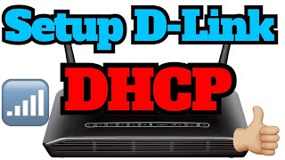 How to Configure DHCP on a DLink Wifi Router in 1 Minute [upl. by Aleacim]