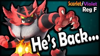 INCINEROAR is BACK in Reg F  INCINEROAR Moveset Guide  Pokemon Scarlet and Violet VGC 2024 [upl. by Thomasina]