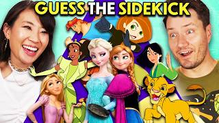 Guess The Disney Sidekick Challenge  Boys Vs Girls [upl. by Teyut]