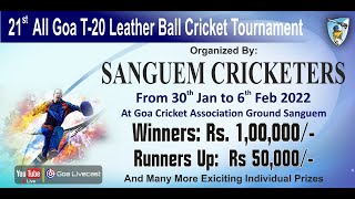 NAGESHI YOUTH VS SHIRGAO CRICKETERS  MATCH12  SANGUEM CRICKTERS T20 2022 [upl. by Nyleaj128]