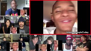 17 Minutes Try not to laugh REACTIONS MASHUP [upl. by Arihsay236]