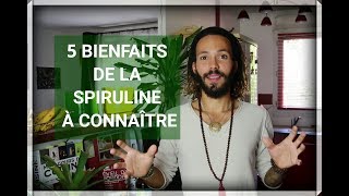 5 BIENFAITS de la SPIRULINE sur NOTRE SANTE [upl. by Ahsitra]