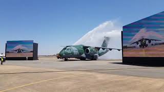 EMBRAER entrega o KC390 na ALA 2 Base Aérea de Anápolis [upl. by Lilybelle92]