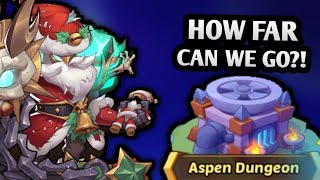 Idle heroes  Pushing ASPEN DUNGEON With LFA [upl. by Colville]