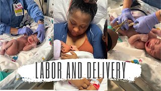 LABOR AND DELIVERY VLOG  INDUCED AT 39 WEEKS  FIRST TIME MOM [upl. by Maryanna19]