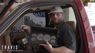 Pro Performance Dakota Digital Gauge Install 8898 Chevy Truck [upl. by Jeunesse]