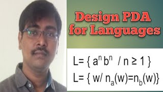 42 Design of Push Down Automata Examples Part 1  PDA  TOC FLAT [upl. by Dugaid]