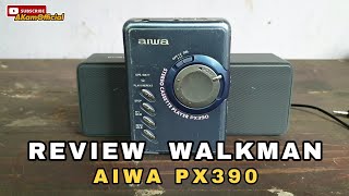 Review Walkman Aiwa HSPX390 Slim [upl. by Goldston670]