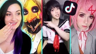 REACTING TO COSPLAY TIK TOK VIDEOS [upl. by Eitsirk]